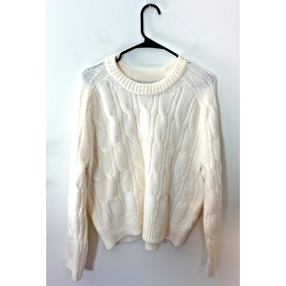 Abercrombie & Fitch Thick Knit Sweater Women's Medium Soft and Cozy
